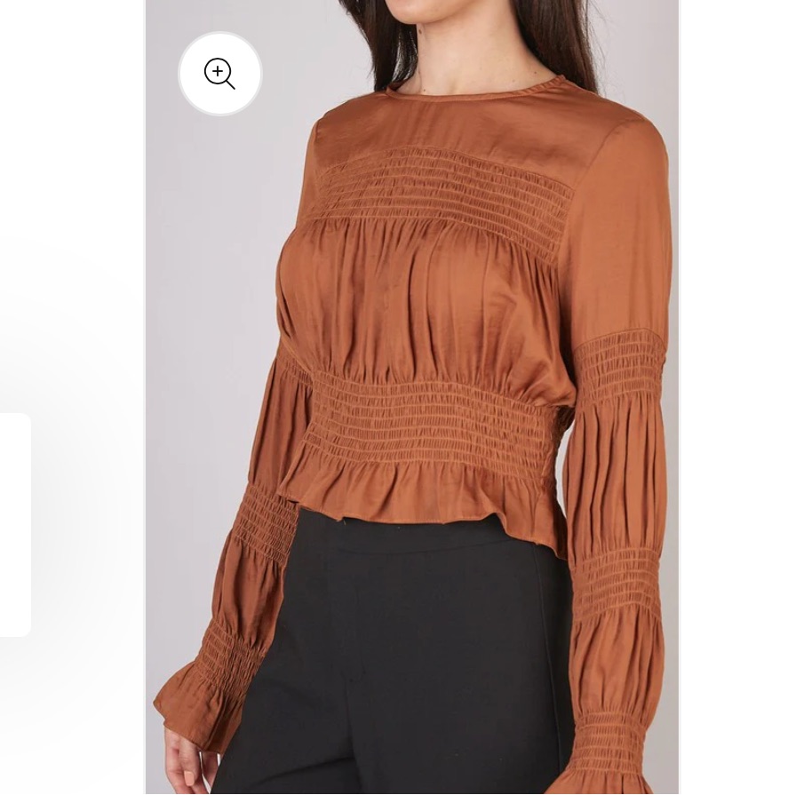 Do+Be Rust Colored Top